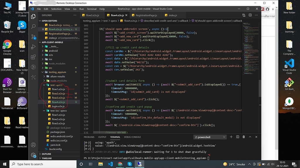 How to prevent app close after run testcases - Support - Appium Discuss